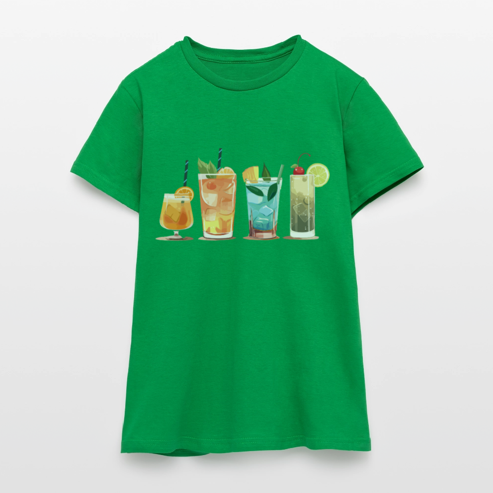 T-shirt Cocktail Vibes Femmes - REF00001 - vert
