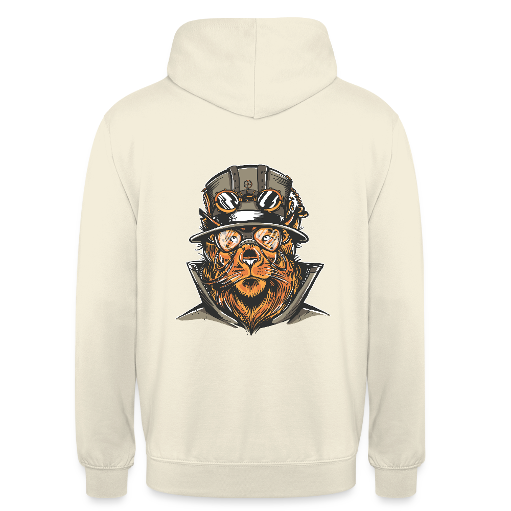 Sweat à Capuche Lion Steampunk - REF00003 - vanille