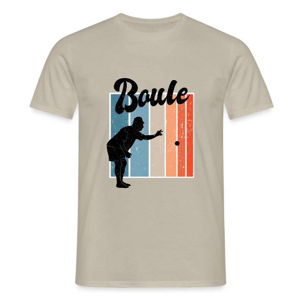 T-shirt Homme Boule – REF00023 - beige sable