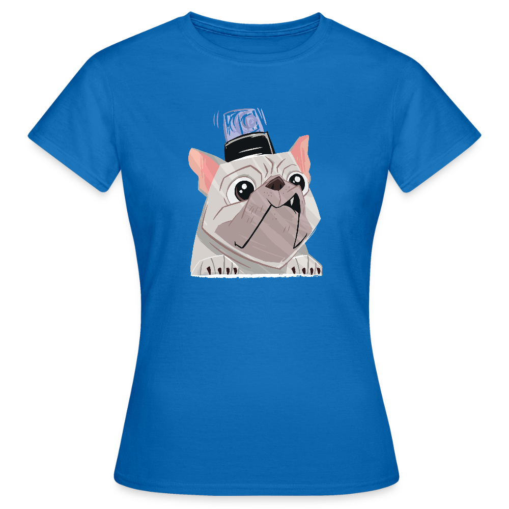 T-shirt Femme “Femme Parfaite” – Confiance & Style avec Humour | UNiKtee REF00033 - bleu royal