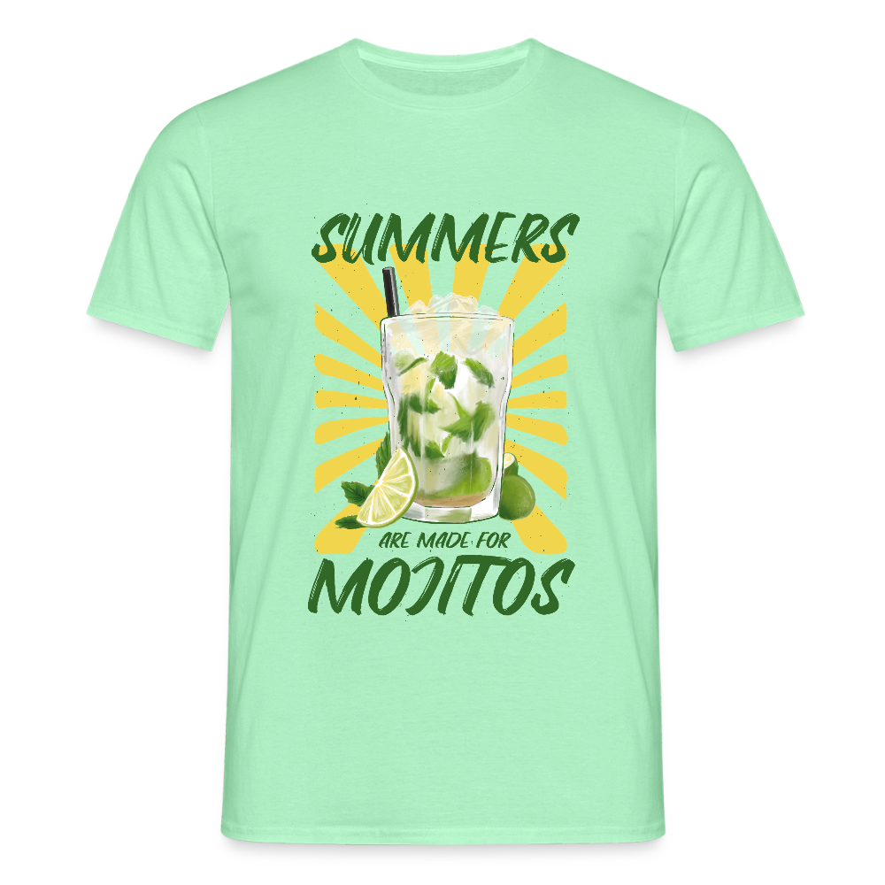 T-shirt Mojito Été Homme - REF00002 - vert menthe