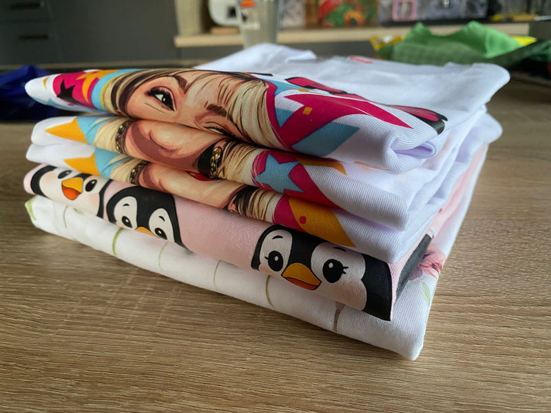 T-shirts impression DTF
