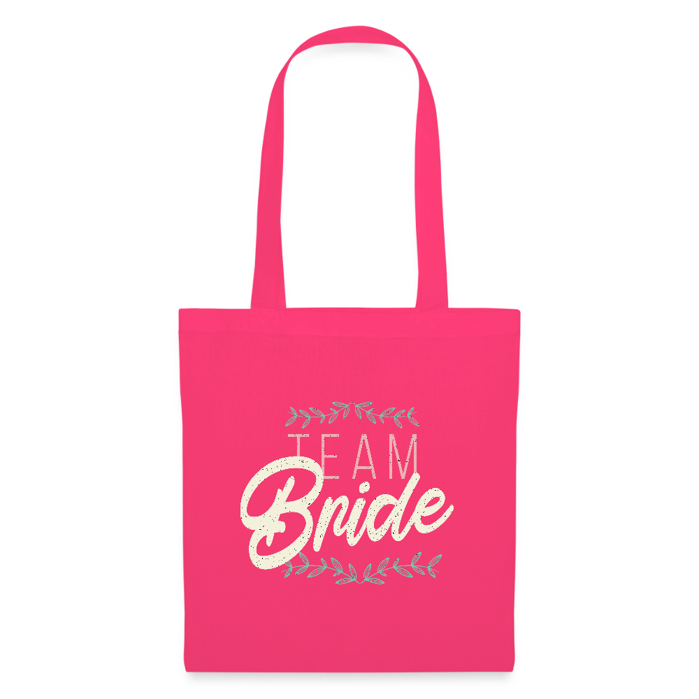 Tote Bag – Team Bride - REF00019 - rose azalée