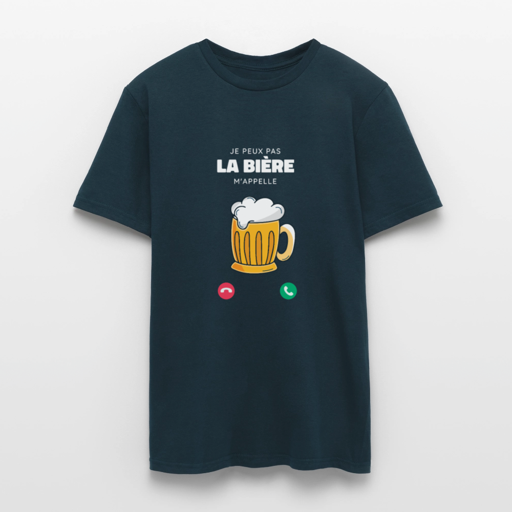T-shirt Homme – La Bière M’appelle - REF00010 - marine