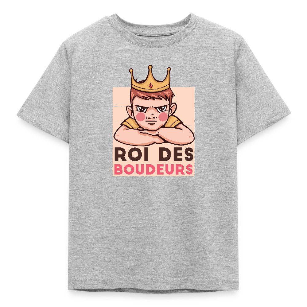 T-shirt Enfant - gris chiné