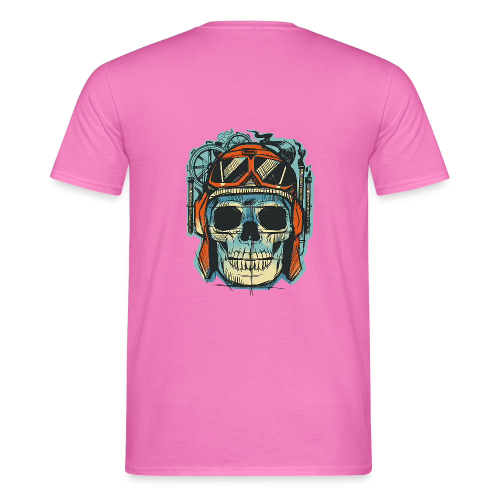 T-shirt Homme “Skull Rider” – Esprit Biker & Style Vintage | REF00064 - rose