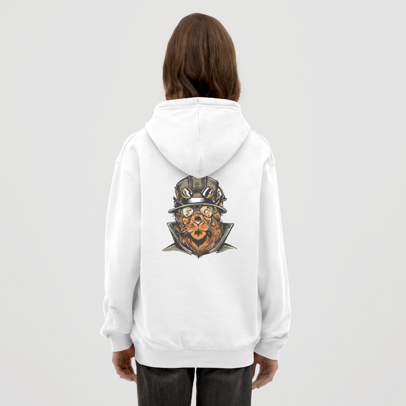 Sweat à Capuche Lion Steampunk - REF00003