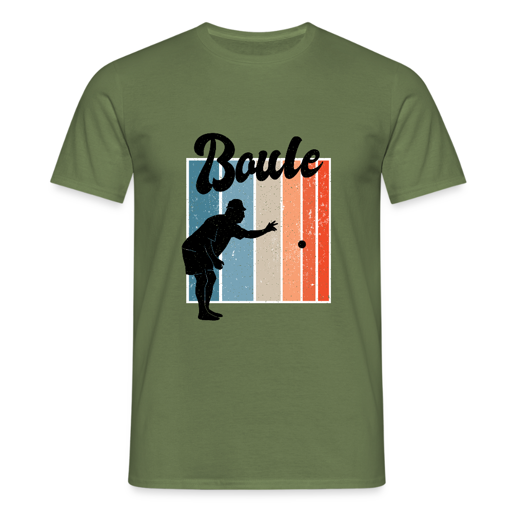 T-shirt Homme Boule – REF00023 - vert militaire