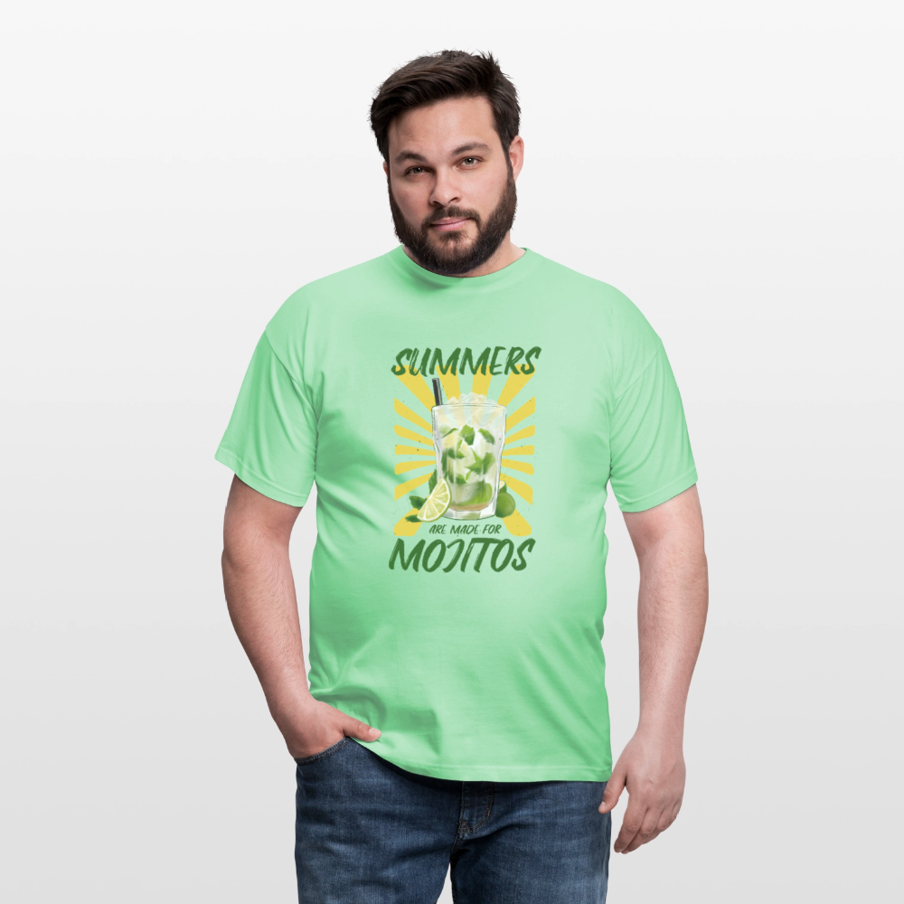 T-shirt Mojito Été Homme - REF00002 - vert menthe