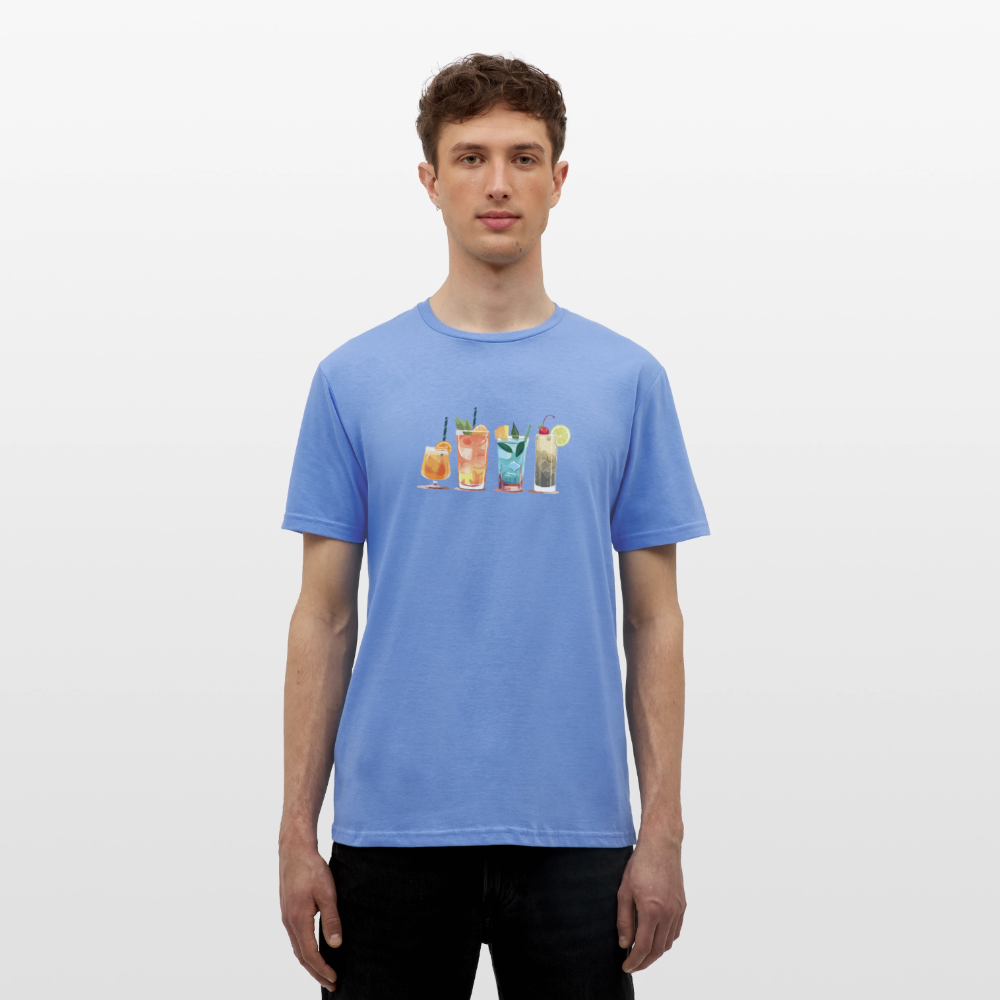 T-shirt Cocktail Vibes Homme - REF00001 - carolina blue