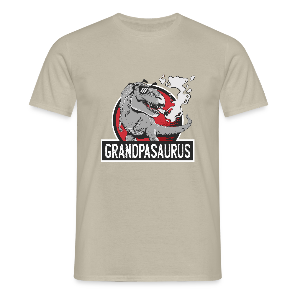 🦖 T-shirt Homme “Grandpasaurus” – Humour & Style Légendaire | UNiKtee REF00041 - beige sable
