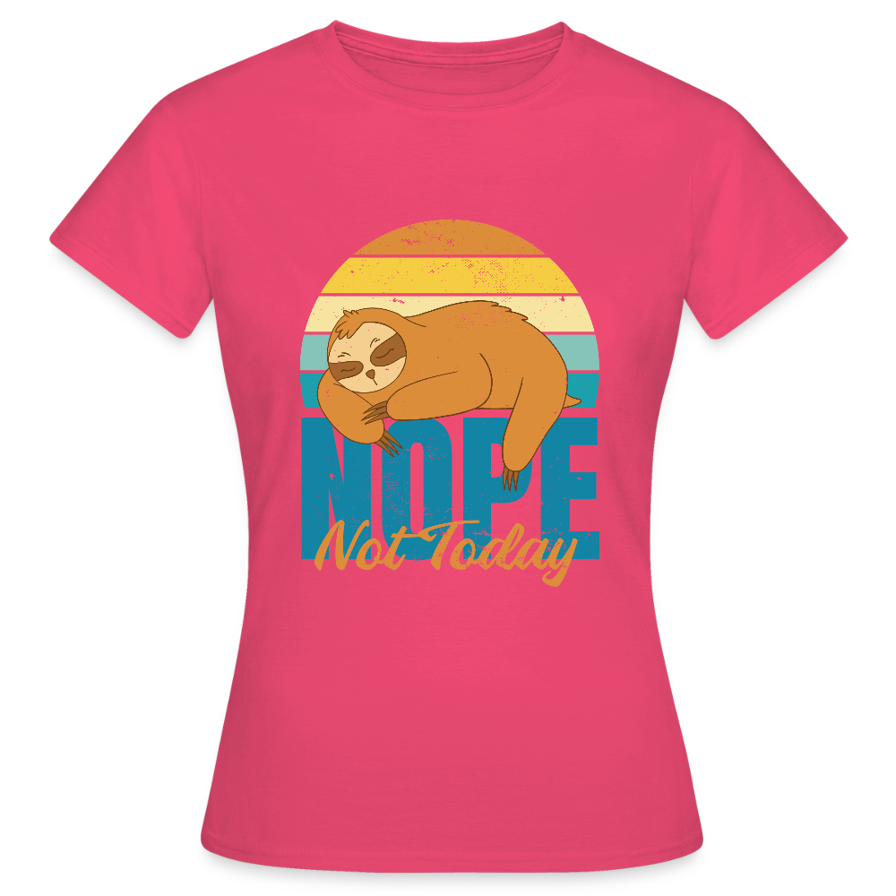 Sweat à Capuche Unisexe “Nope, Not Today” – Humour & Confort Ultime | REF00067 - rose azalée