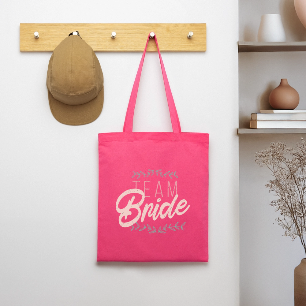 Tote Bag – Team Bride - REF00019 - rose azalée