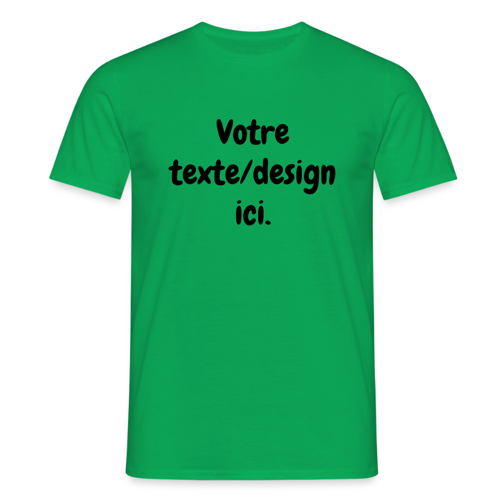 👉 T-shirt Personnalisable – Votre texte ! - vert