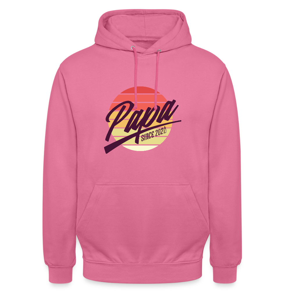 Sweat à Capuche “Papa” – Style, Confort & Fierté | UNiKtee - REF00028 - rose