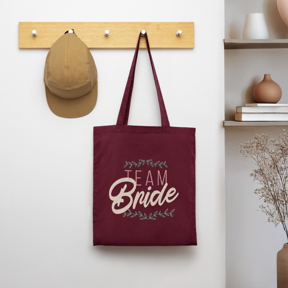 Tote Bag – Team Bride - REF00019 - bordeaux