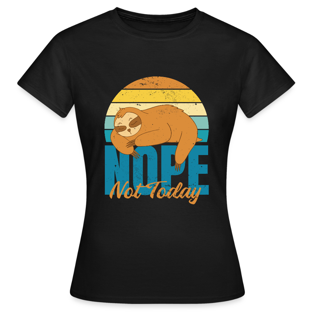 Sweat à Capuche Unisexe “Nope, Not Today” – Humour & Confort Ultime | REF00067 - noir
