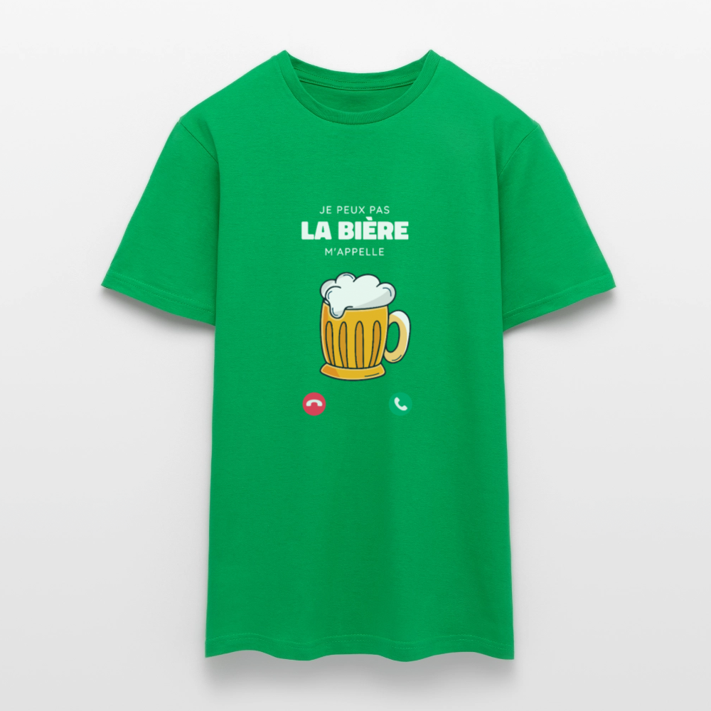 T-shirt Homme – La Bière M’appelle - REF00010 - vert