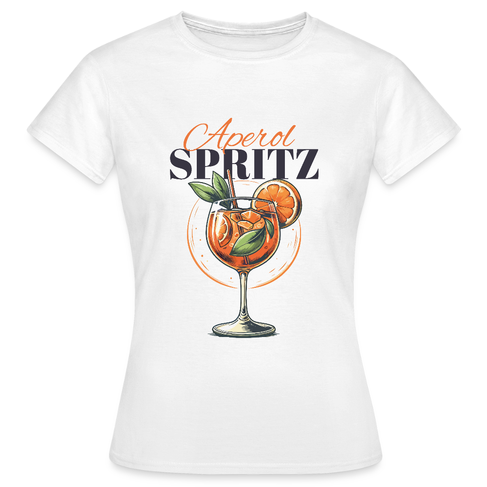 T-shirt Femme – Aperol Spritz - REF00008 - blanc