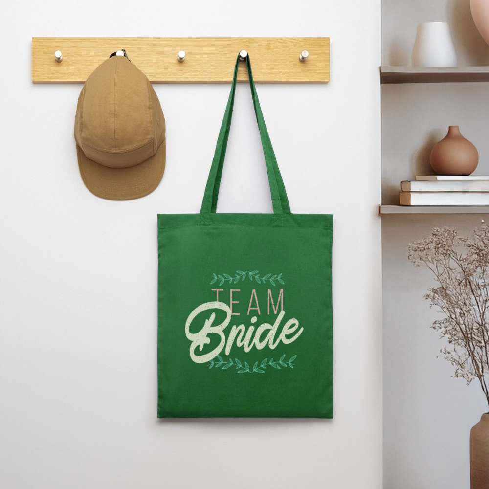 Tote Bag – Team Bride - REF00019 - vert sapin