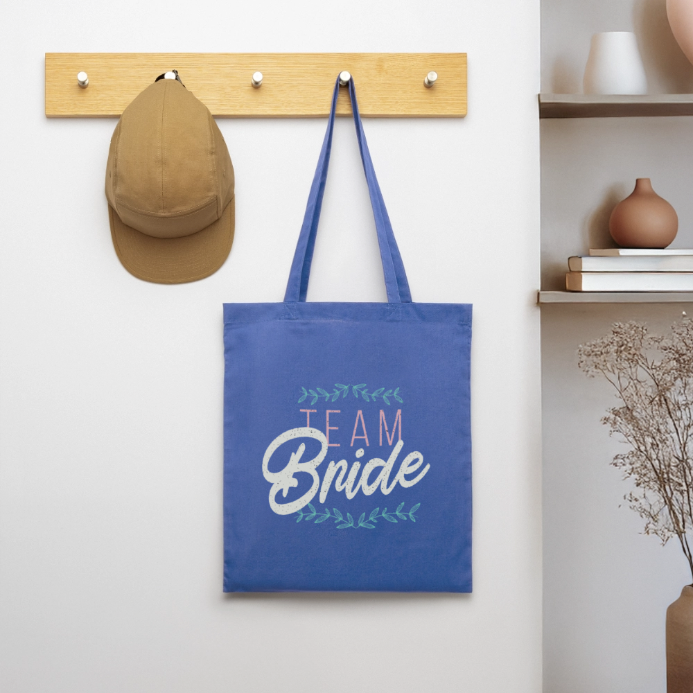 Tote Bag – Team Bride - REF00019 - bleu pâle
