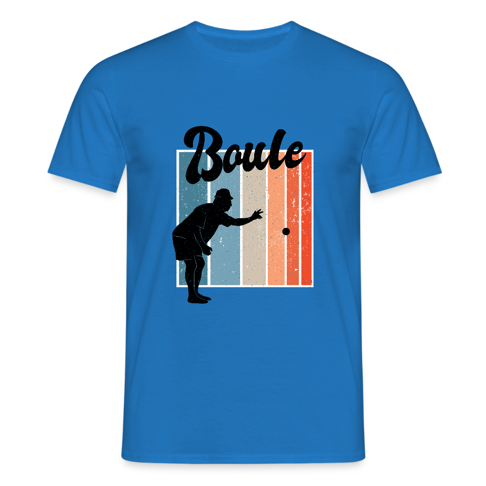 T-shirt Homme Boule – REF00023 - bleu royal
