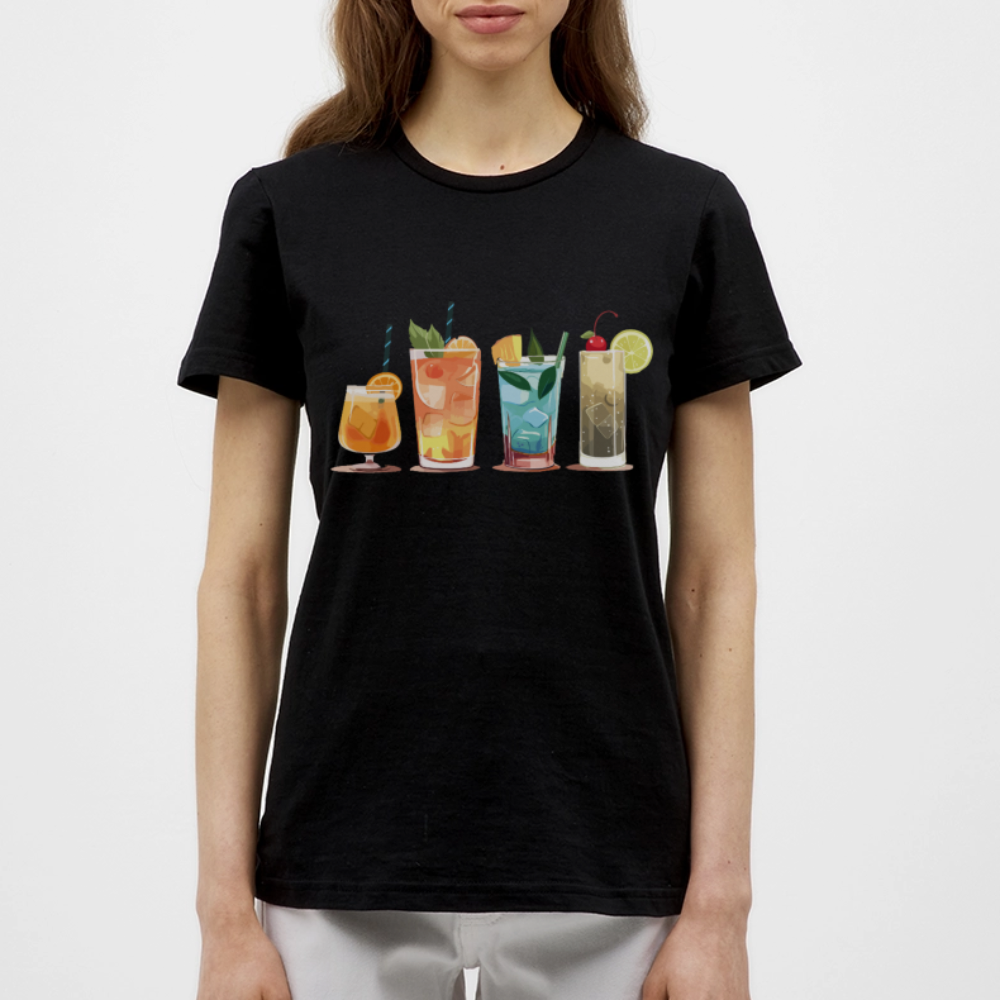 T-shirt Cocktail Vibes Femmes - REF00001 - noir