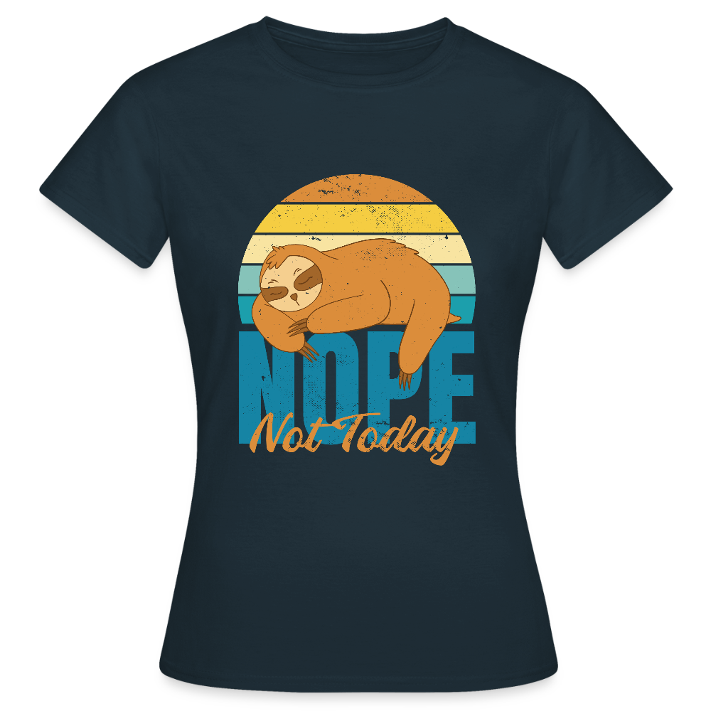 Sweat à Capuche Unisexe “Nope, Not Today” – Humour & Confort Ultime | REF00067 - marine