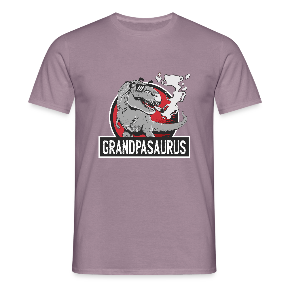 🦖 T-shirt Homme “Grandpasaurus” – Humour & Style Légendaire | UNiKtee REF00041 - mauve gris 