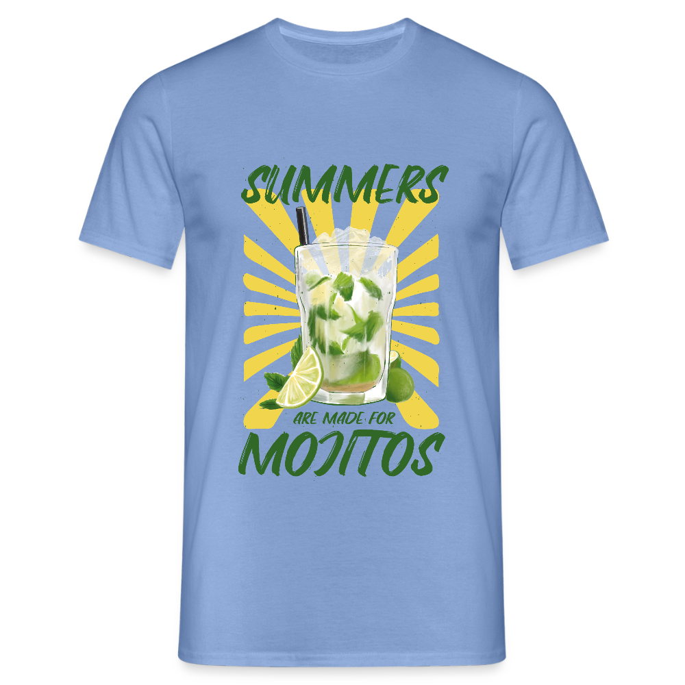 T-shirt Mojito Été Homme - REF00002 - carolina blue
