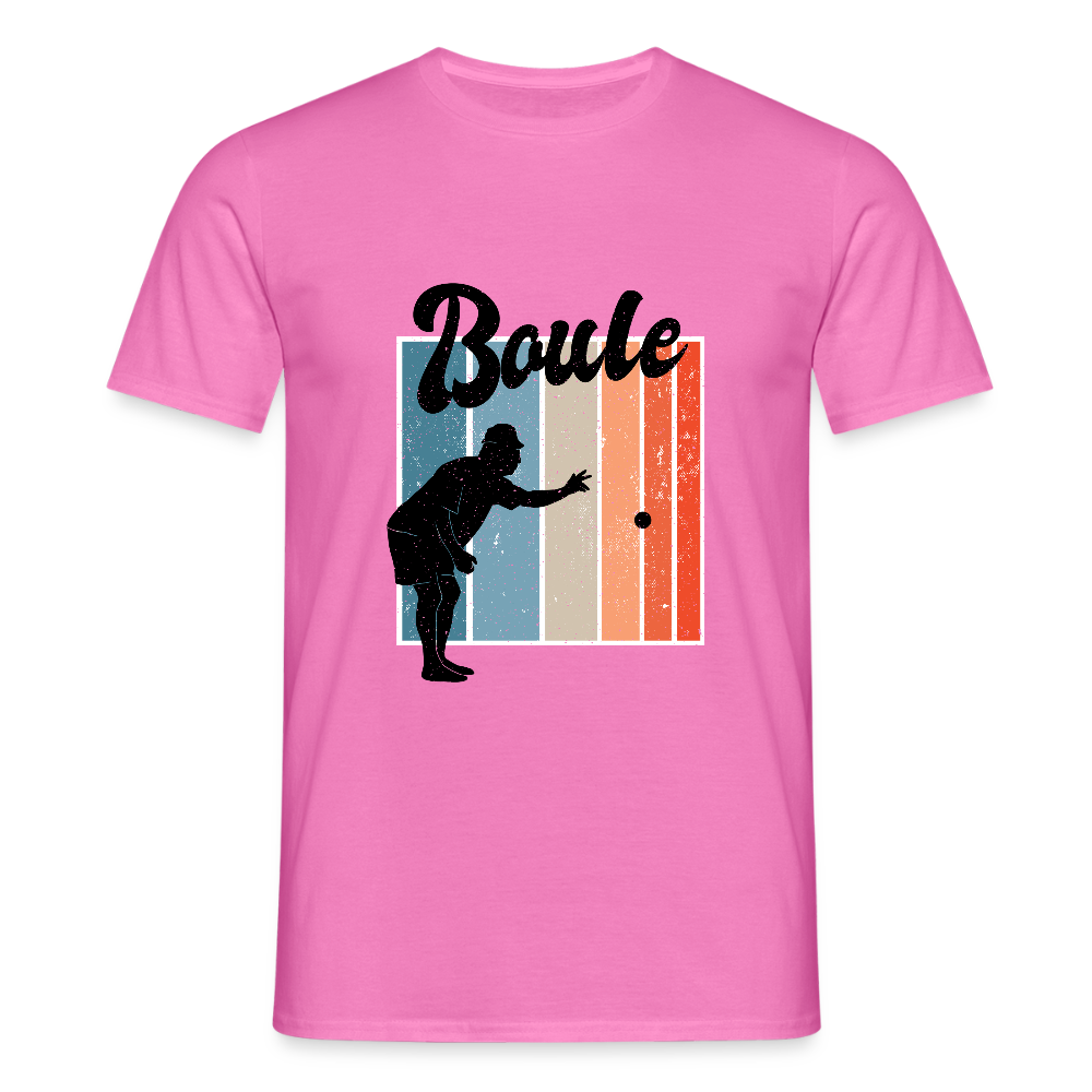 T-shirt Homme Boule – REF00023 - rose