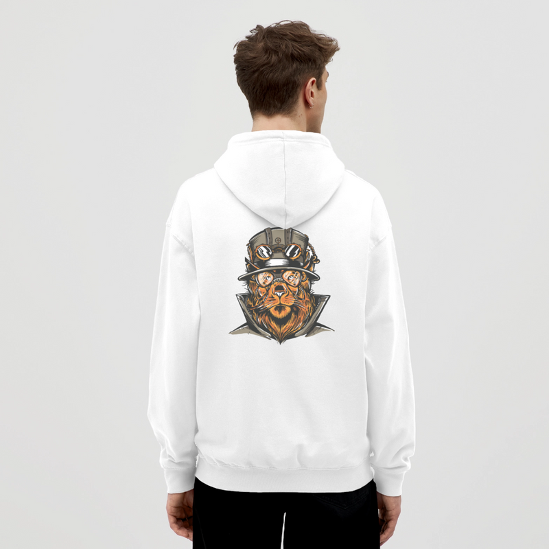 Sweat à Capuche Lion Steampunk - REF00003