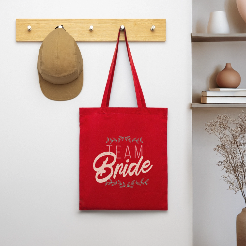 Tote Bag – Team Bride - REF00019 - rouge