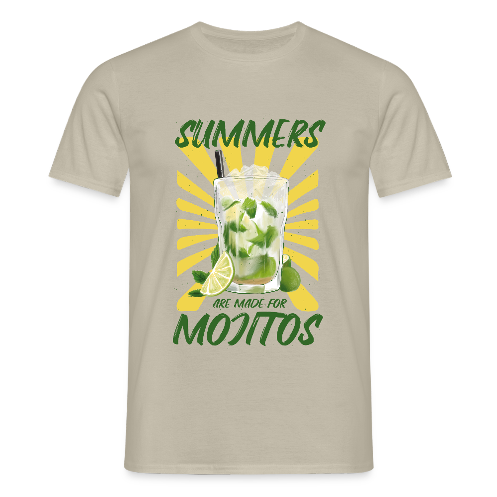 T-shirt Mojito Été Homme - REF00002 - beige sable