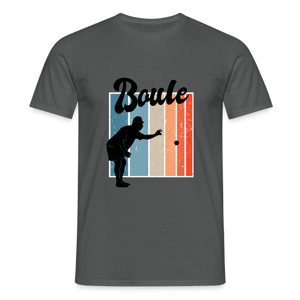 T-shirt Homme Boule – REF00023 - charbon