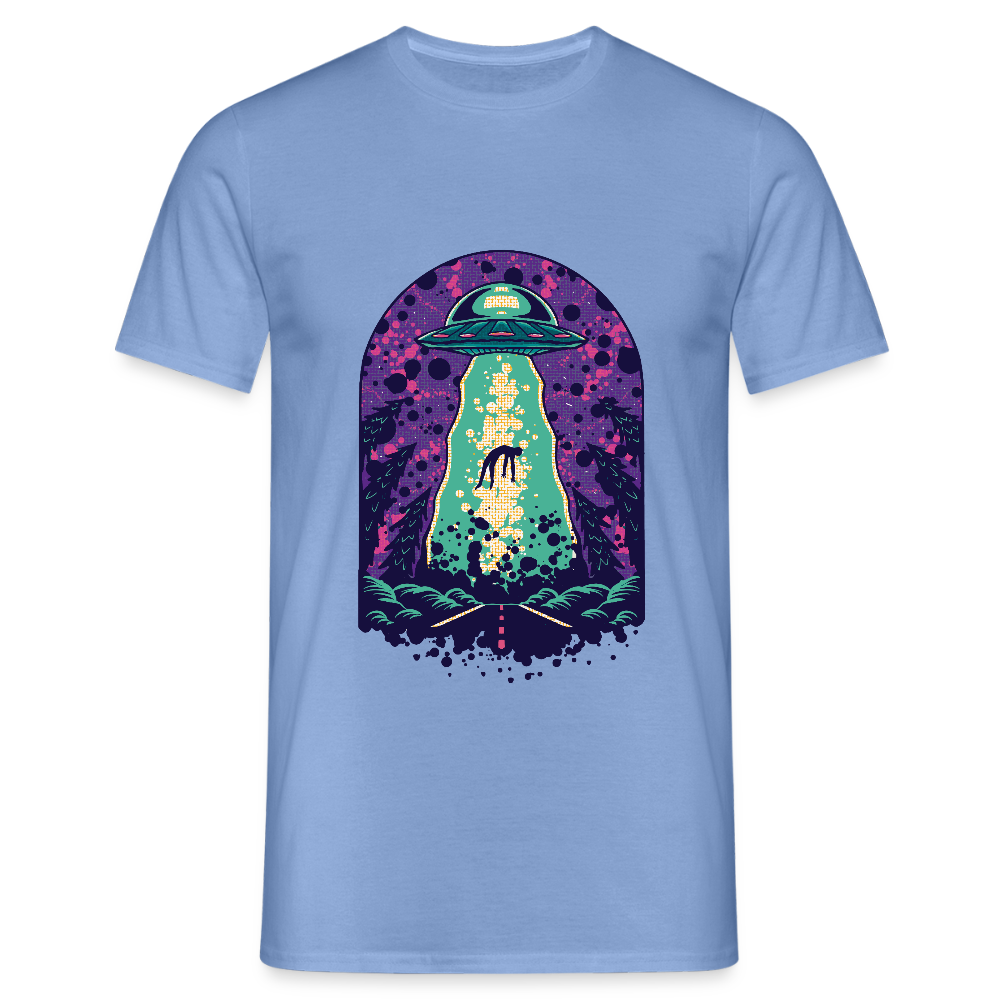 👽 T-shirt Homme “Alien Abduction” – Mystère & Style Intergalactique | UNiKtee REF00043 - carolina blue