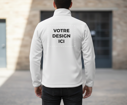 Veste Softshell homme personnalisable – protection & style pro