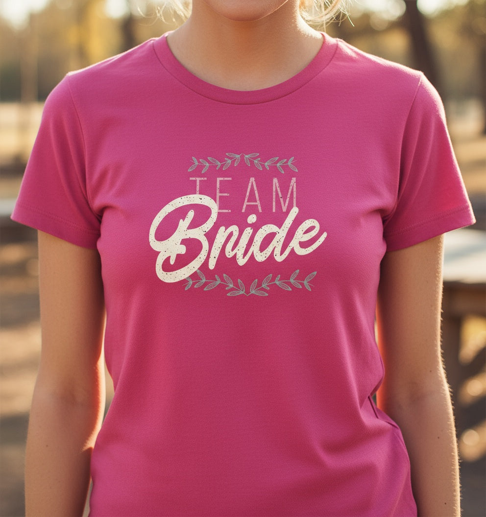 T-shirt Femme – Team Bride - REF00019
