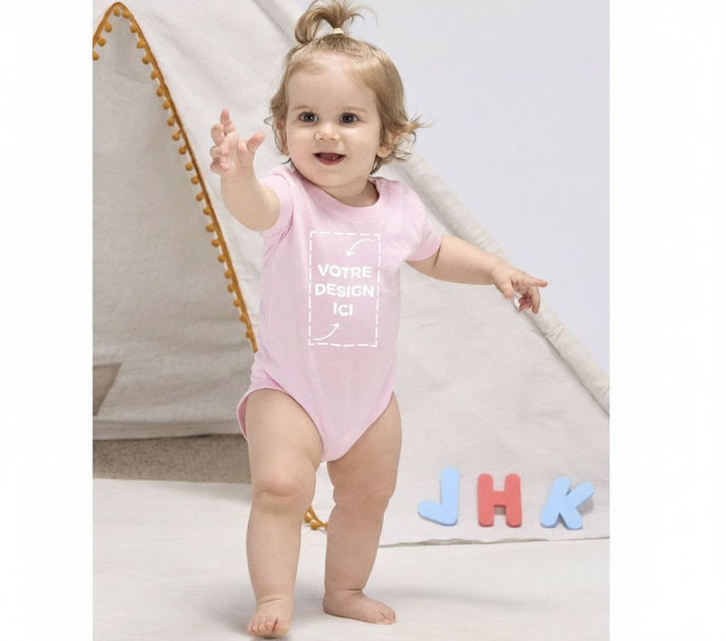 Body bébé personnalisable – douceur, confort & qualité