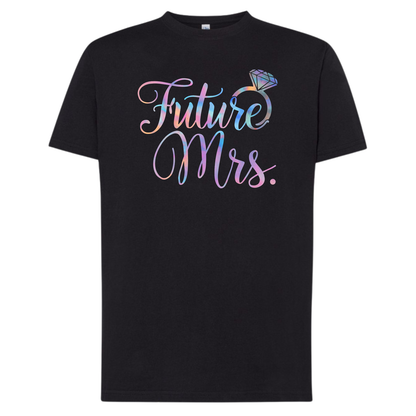 T-shirt Femme Future Mrs – EVJF Chic & Fun  – Cadeau Mariée –  REF00030 — UNiKtee
