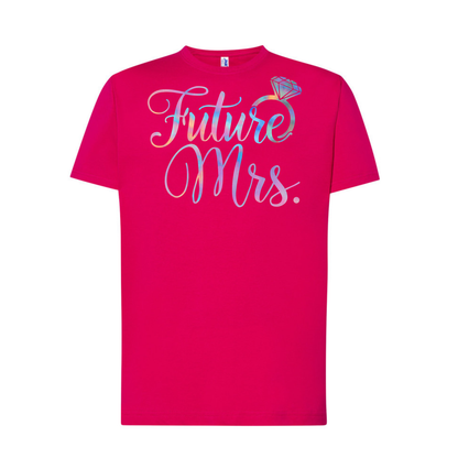 T-shirt Femme Future Mrs – EVJF Chic & Fun  – Cadeau Mariée –  REF00030 — UNiKtee