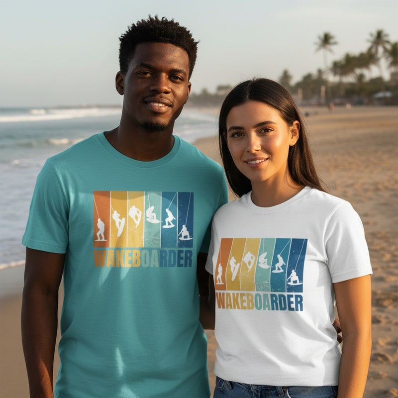Wakeboard Life – T-shirt Sport & Fun Unisexe - REF00003