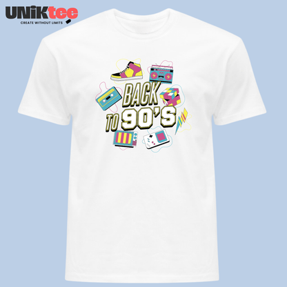 Tee-shirt Années 90 Rétro – Cadeau Anniversaire 90’s – REF00042 — UNiKtee