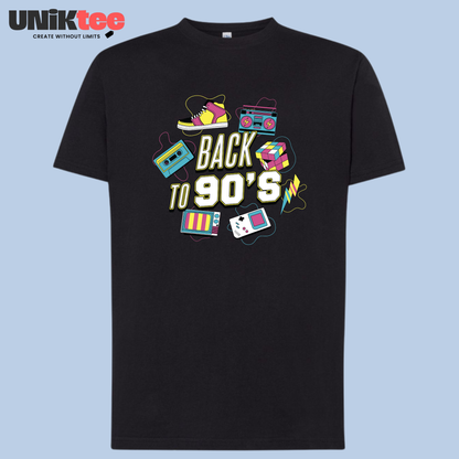 Tee-shirt Années 90 Rétro – Cadeau Anniversaire 90’s – REF00042 — UNiKtee