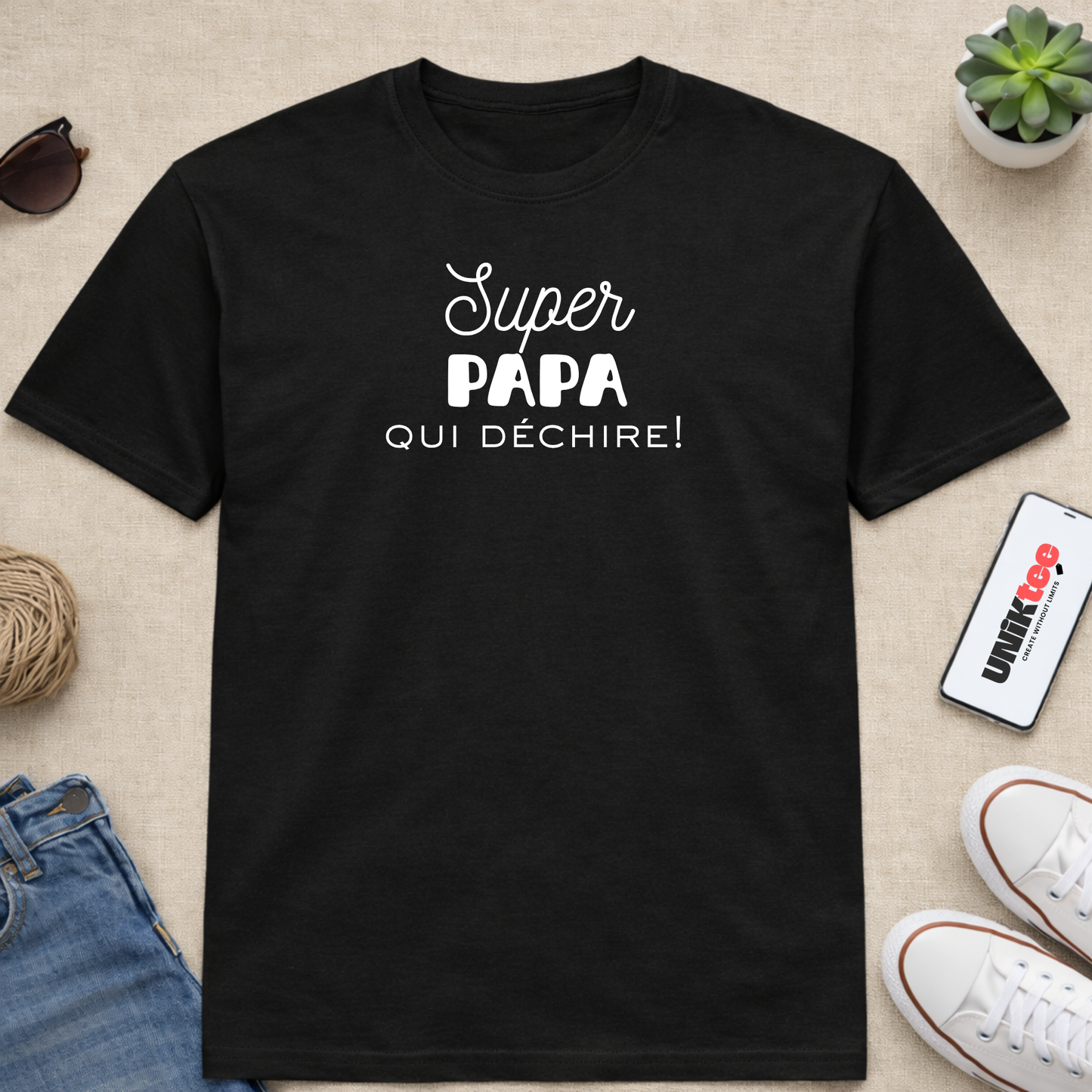 Coffret Cadeau Papa Personnalisé | PACK00002 — UNiKtee