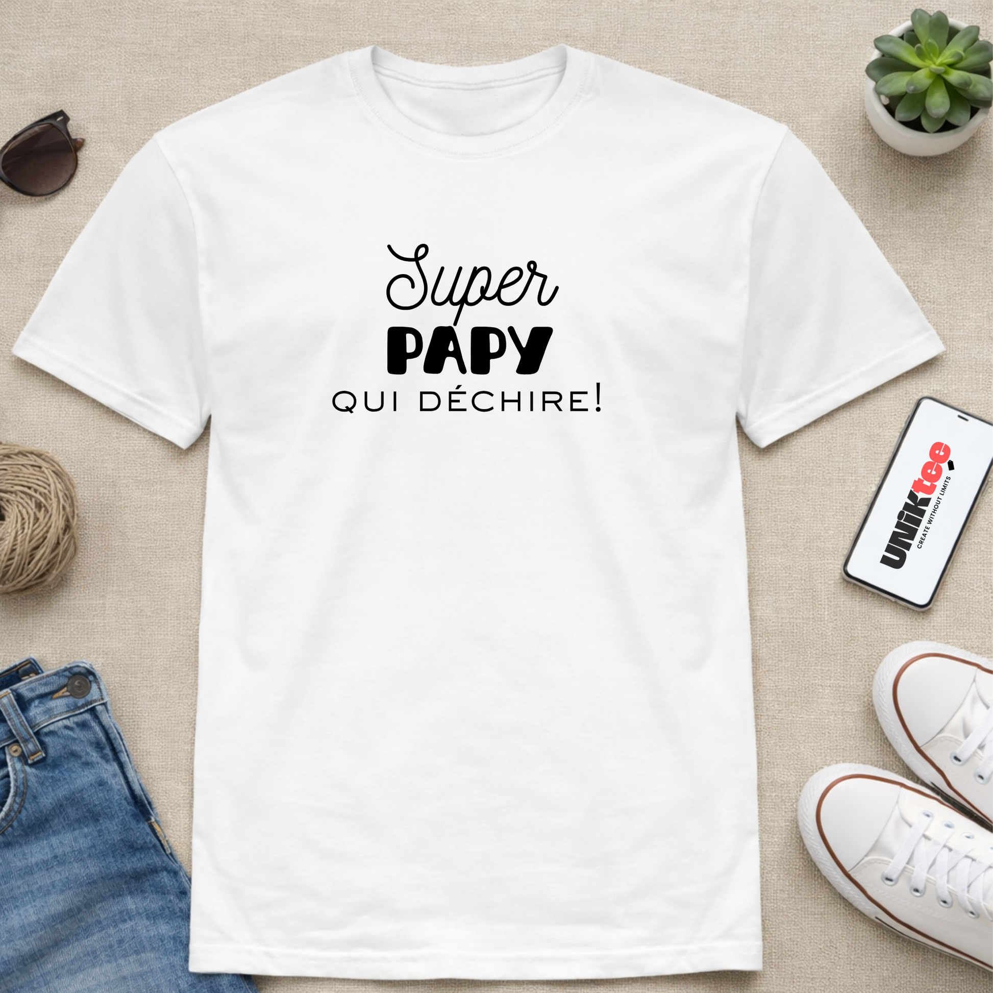 Coffret Cadeau Papy Personnalisé | PACK00003 — UNiKtee