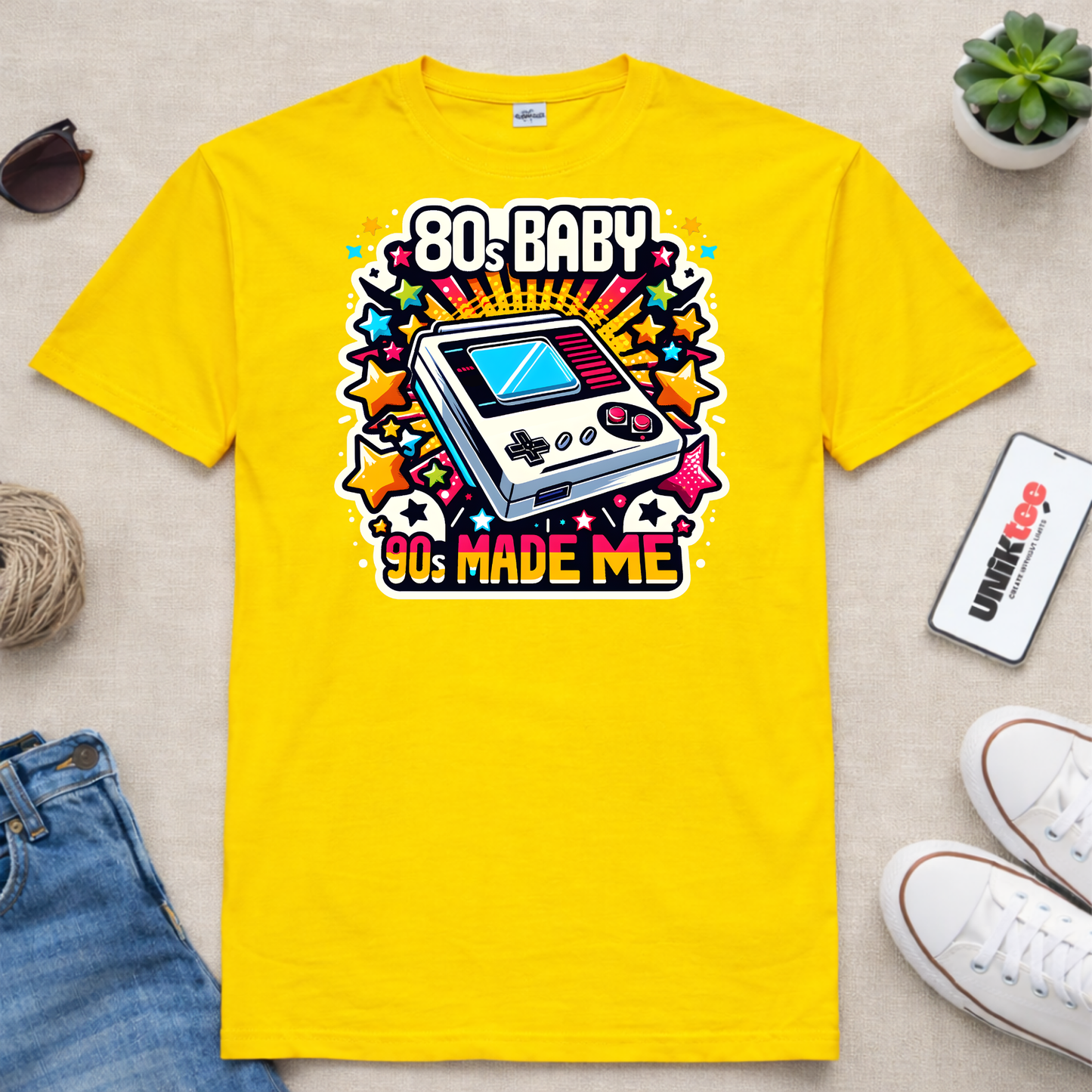 Tee-shirt Années 80/90 Rétro – REF00079 — UNiKtee
