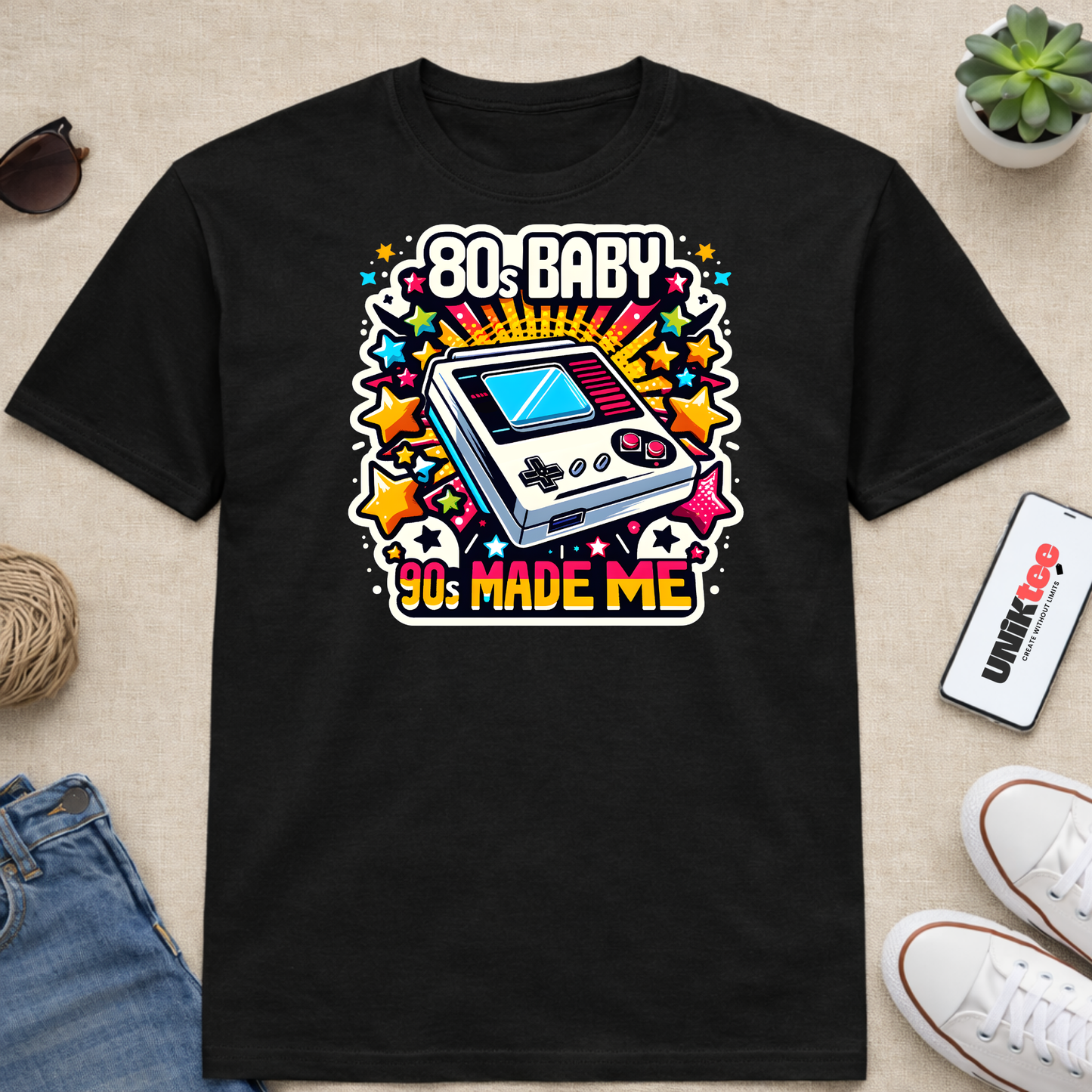 Tee-shirt Années 80/90 Rétro – REF00079 — UNiKtee