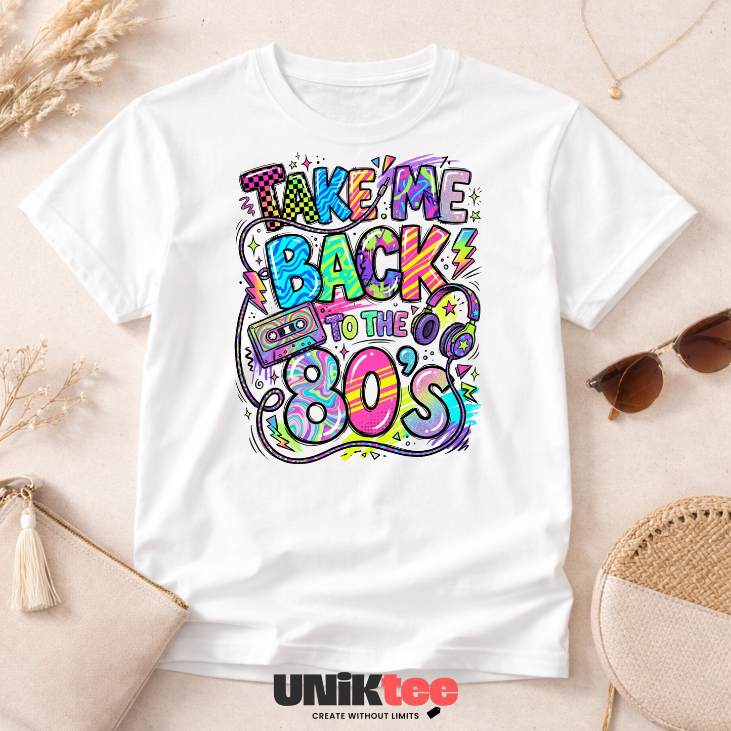 Tee-shirt Années 80 Rétro – REF00080 — UNiKtee