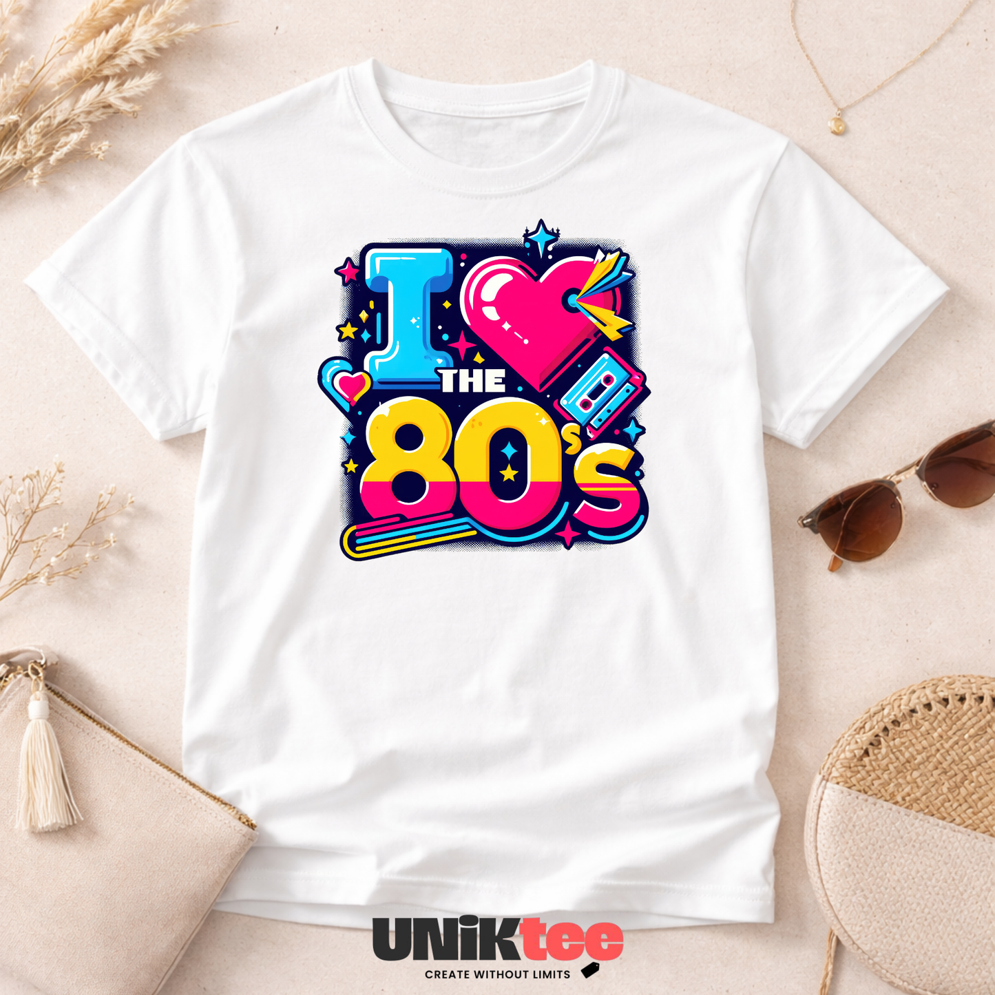 Tee-shirt Années 80 Rétro – REF00081 — UNiKtee